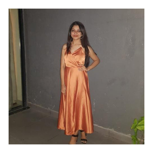 Client Shruti In Our Leah Maxi Dress