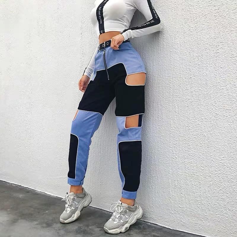 Side Cut Out High Waisted Pants - Made For Her Label