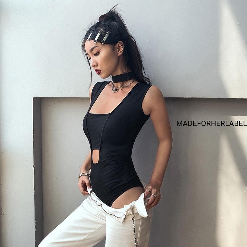 Saloni Sehra In Our Giza Cut Out Bodysuit