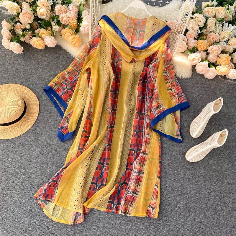 Mouni Yellow Kimono