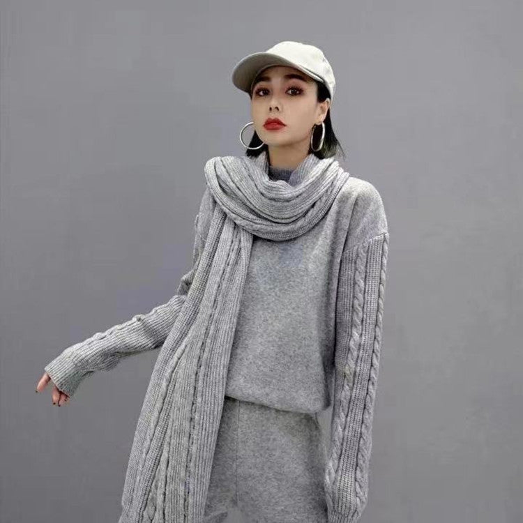 Caline Warm Tracksuit With Scarf