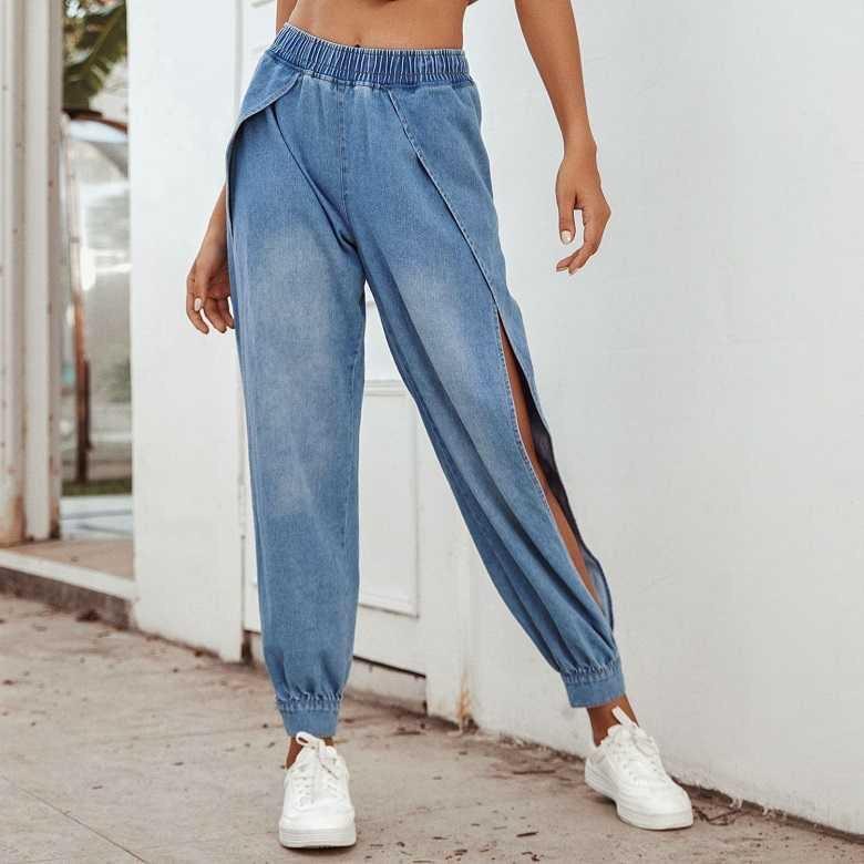 Side Slit Joggers - Made For Her Label