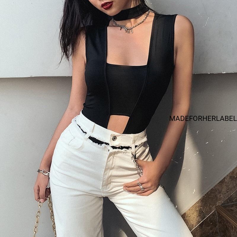 Saloni Sehra In Our Giza Cut Out Bodysuit