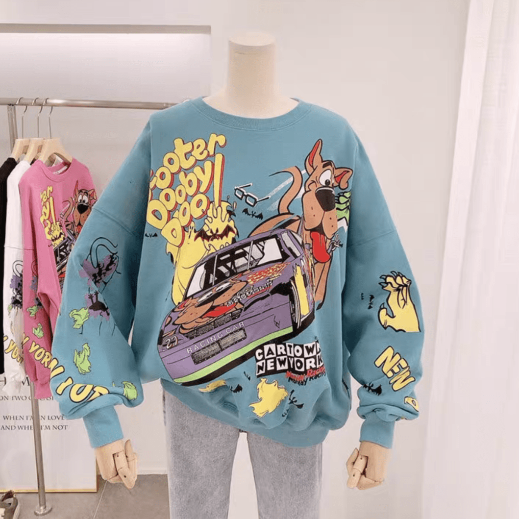 Cartoon Pullover - Made For Her Label