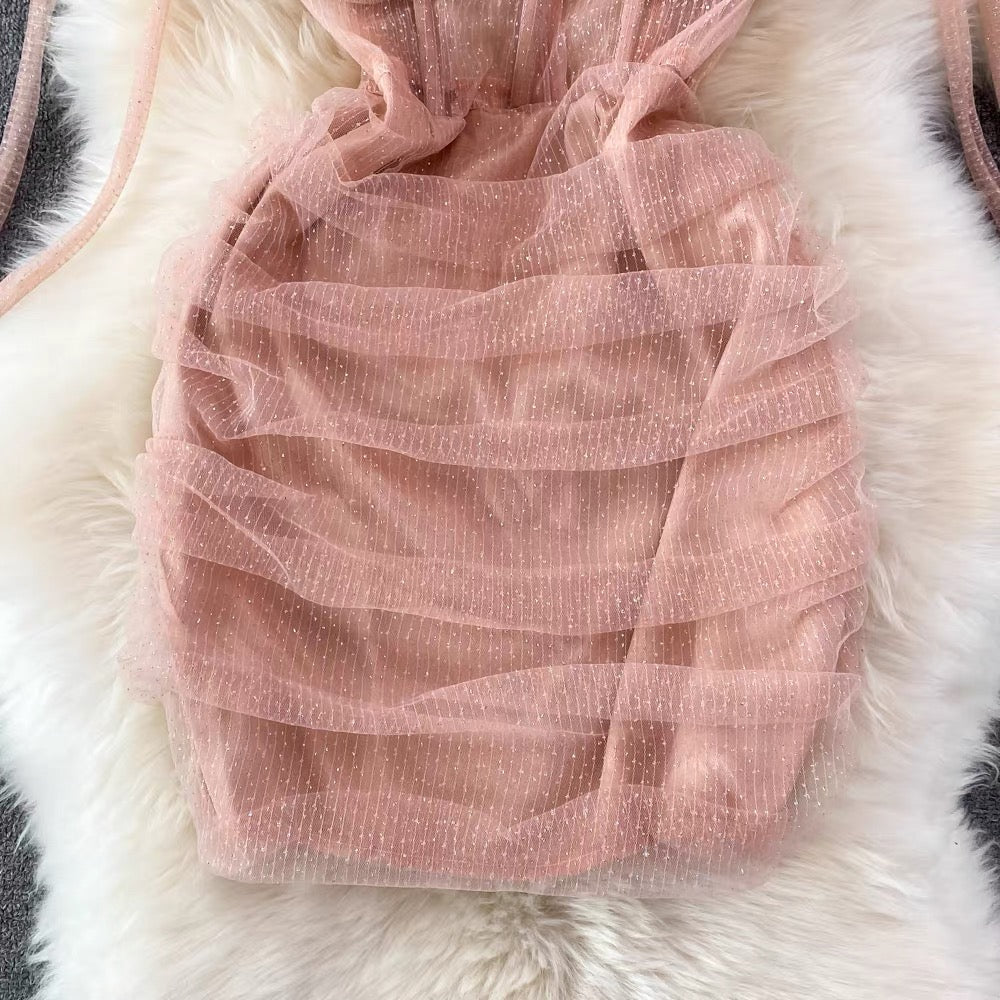 Emery Shimmery Mini Dress - Made For Her Label