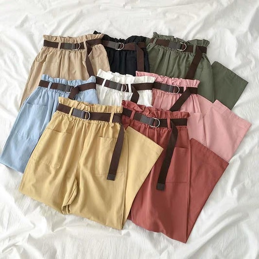 Ruched Pants - ships in 24 hours - Made For Her Label