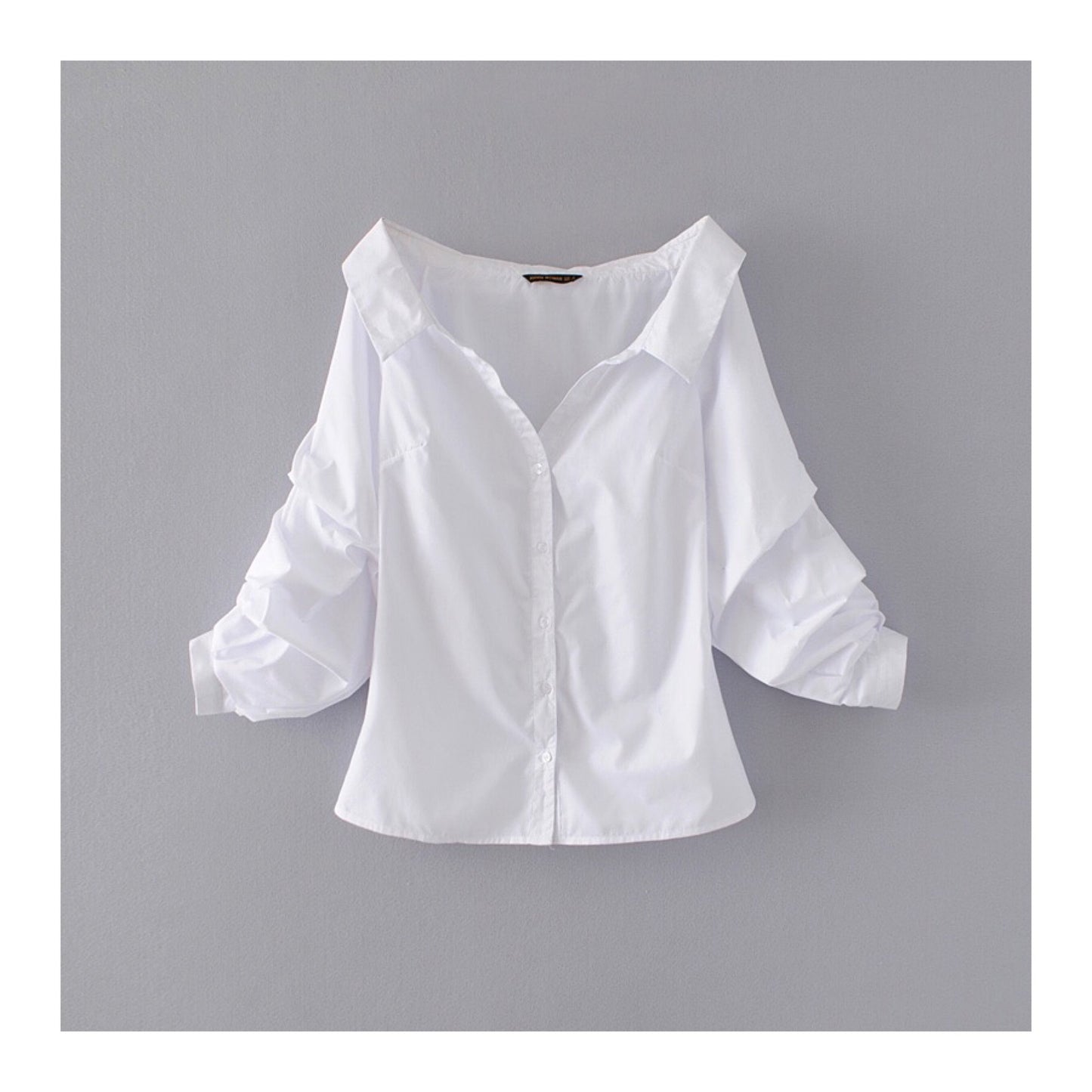 Mia White Shirt - Made For Her Label