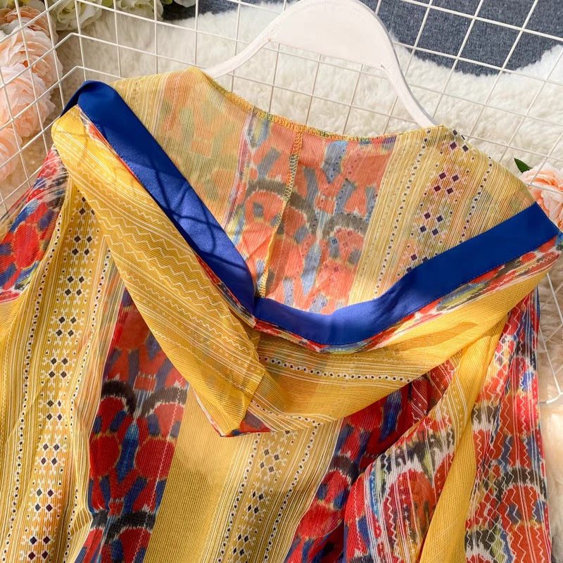 Mouni Yellow Kimono