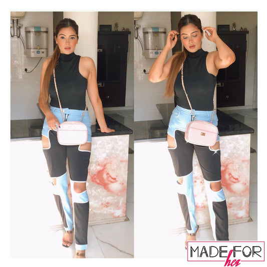 Client Shona In Our Side Cut Out High Waisted Pants - Made For Her Label