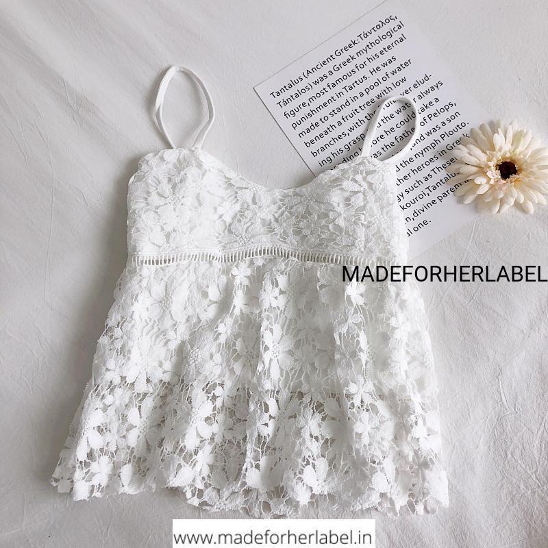 Lola Lace Top - Made For Her Label
