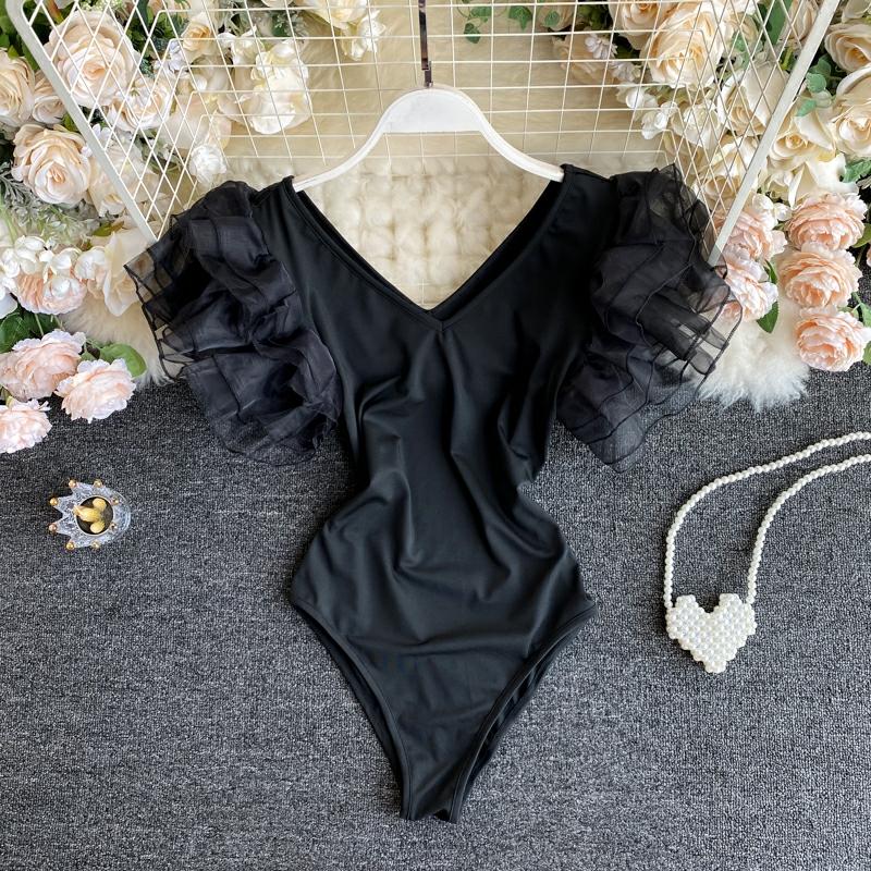 Organza Butterfly Sleeve Bodysuit - Made For Her Label