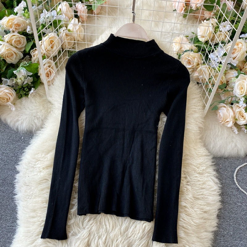 Fur Belted Dress With Knitted Top