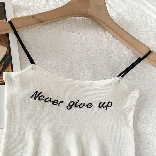 Never Give Up Cami Top
